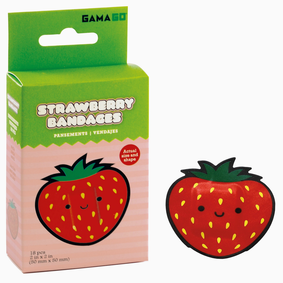 Strawberry Adhesive Bandages