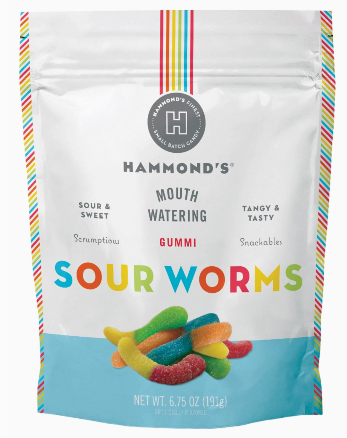 Gummi Sour Worms