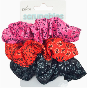 Bandana Scrunchies