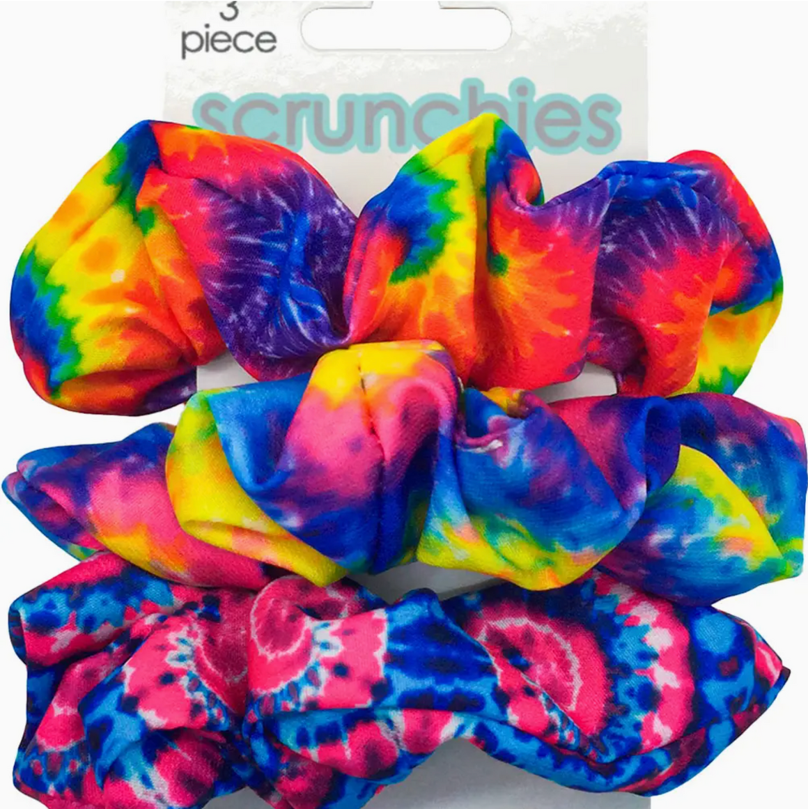 Tie Dye Scrunchies