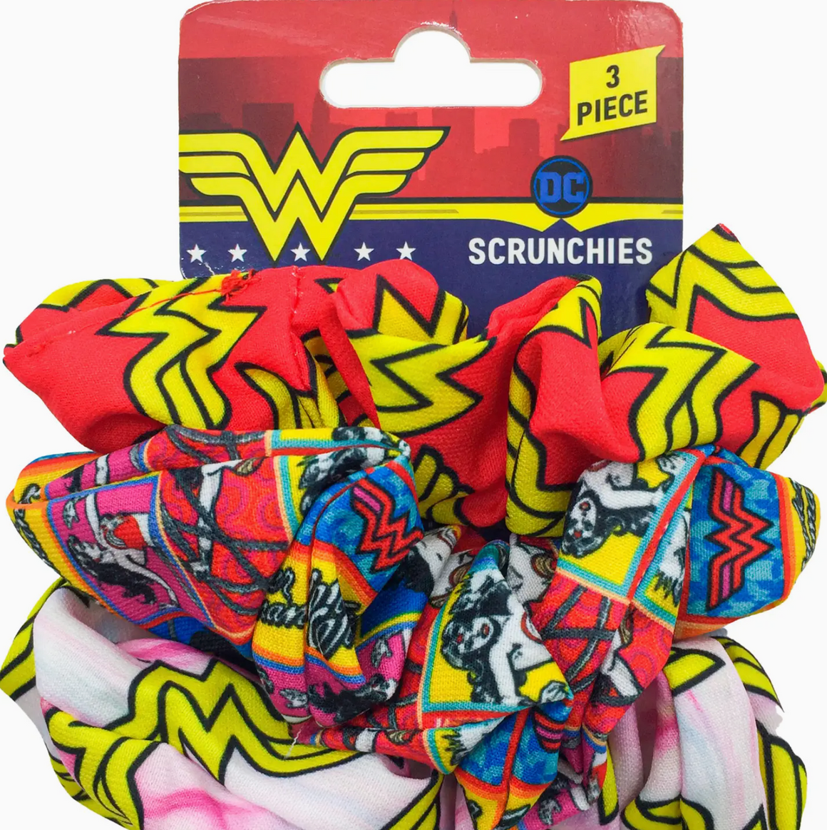 Wonder Woman Scrunchies
