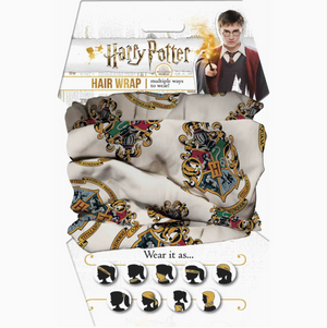 Hogwarts Crest Hair Wrap