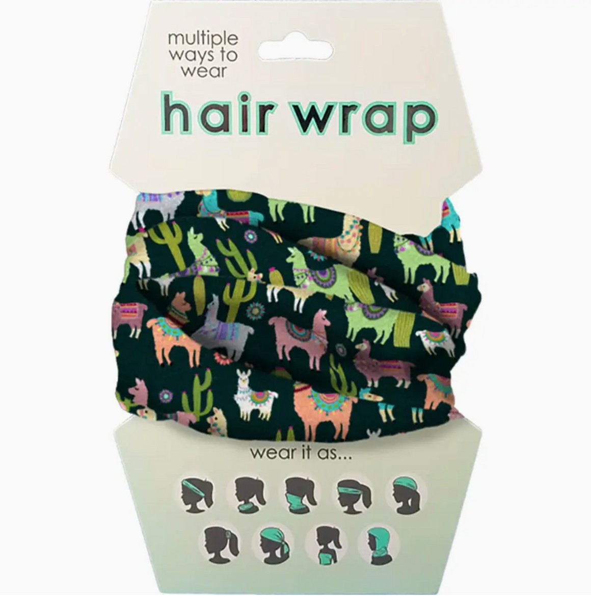 Llamas Hair Wrap
