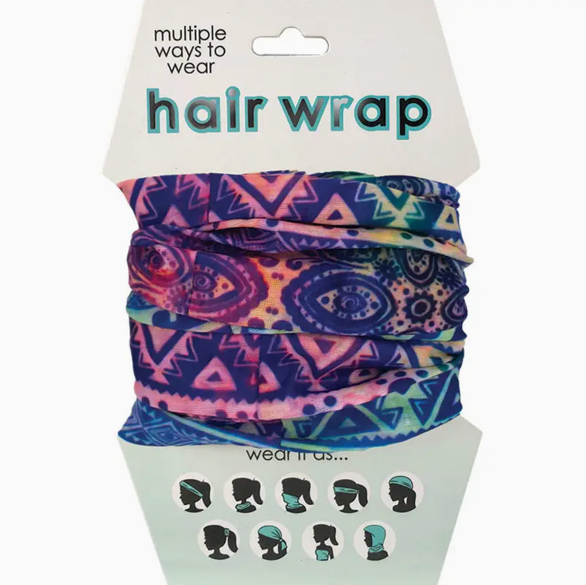 Pastel Tribal Hair Wrap