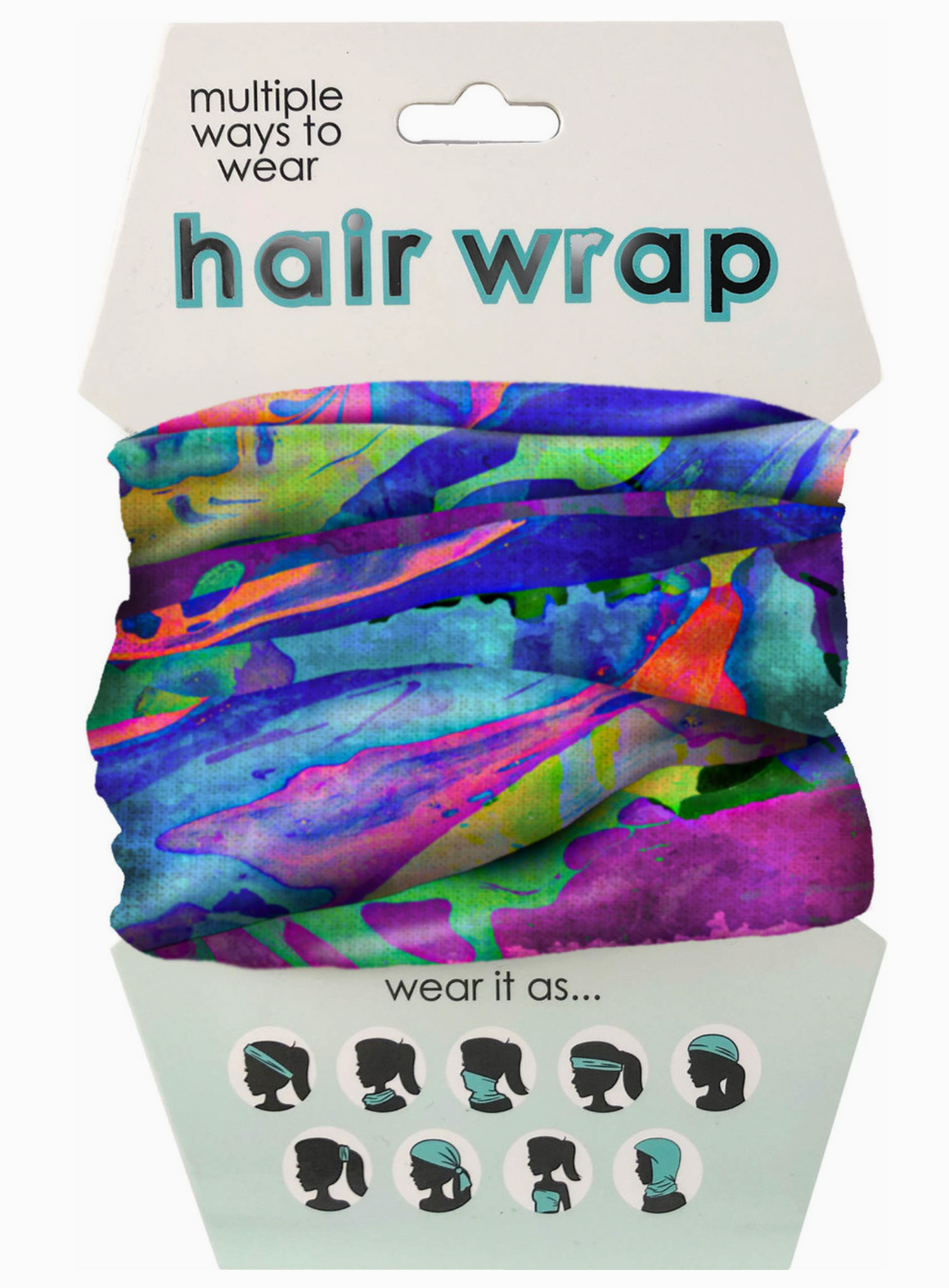 Swirls Hair Wrap
