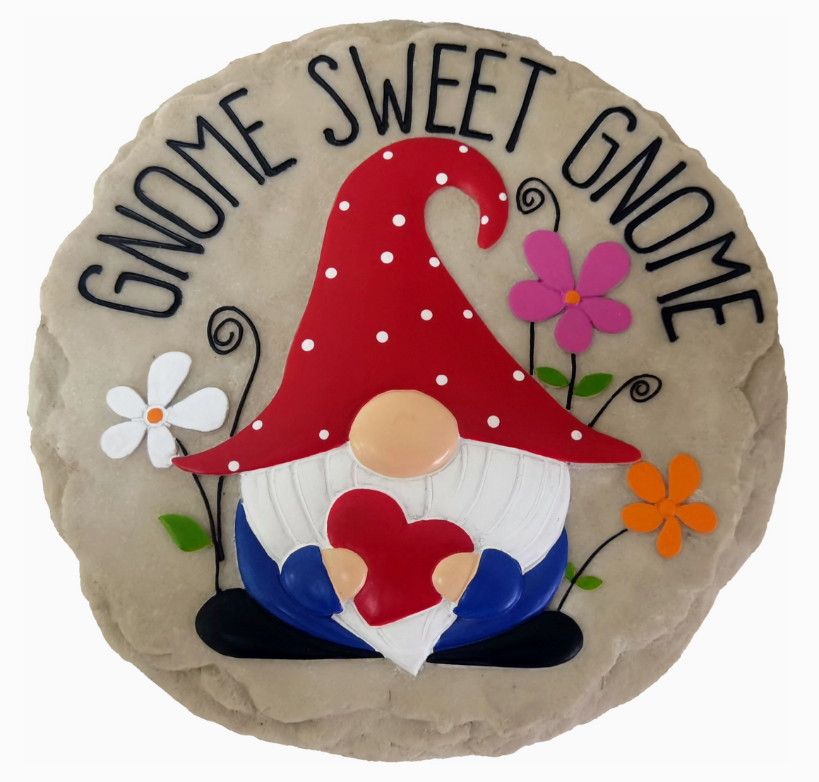 Gnome Sweet Gnome Step Stone