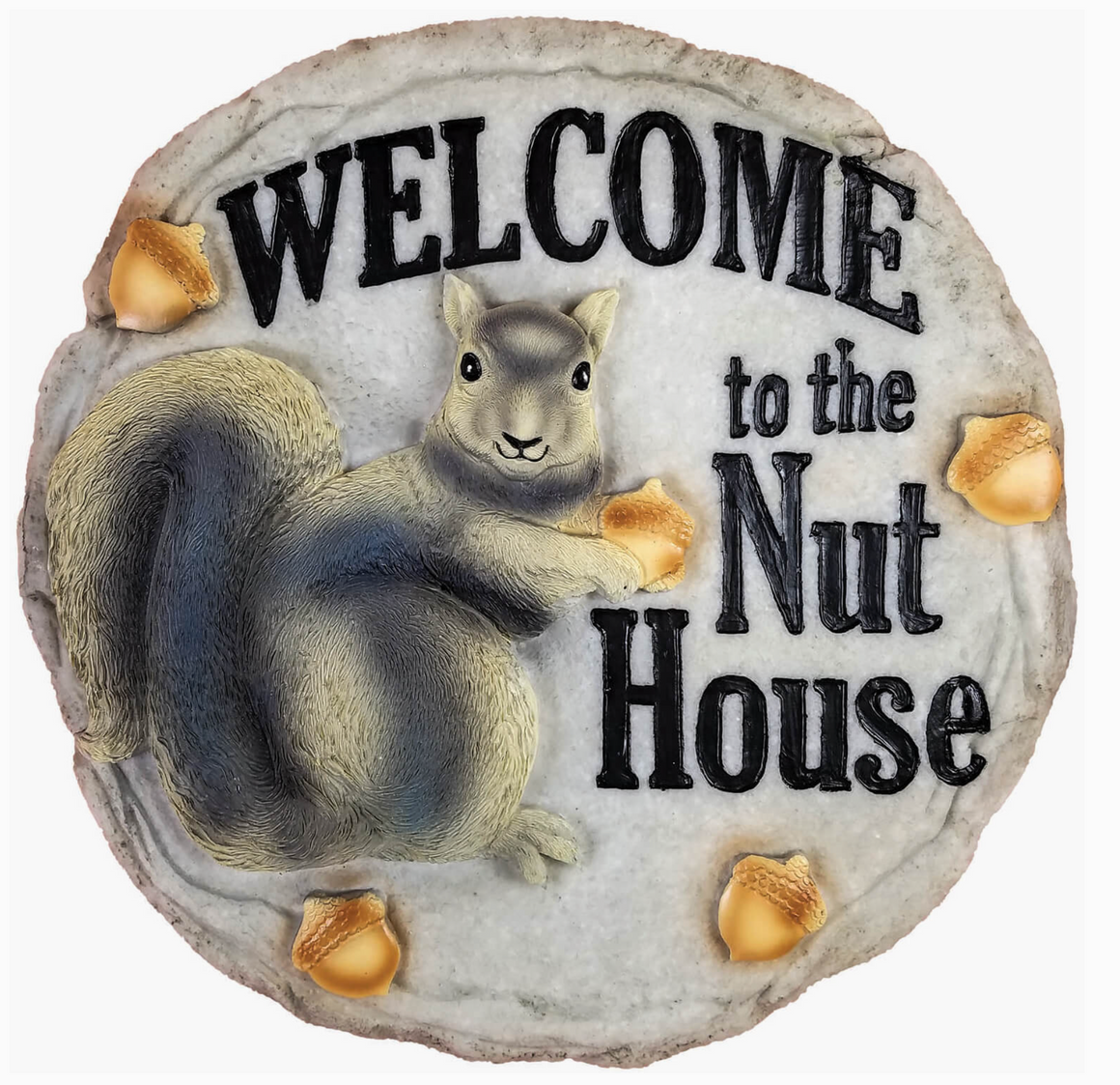 Welcome to the Nut House Stepping Stone