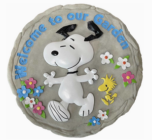 Snoopy Welcome Stepping Stone