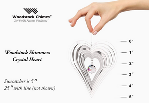 Woodstock Shimmers™ - Crystal, Heart