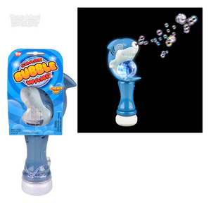 8" Shark Light-Up Bubble Wand