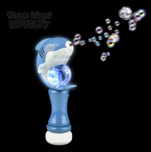 8" Shark Light-Up Bubble Wand