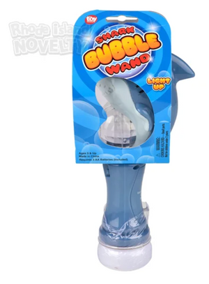8" Shark Light-Up Bubble Wand