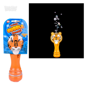 8" Tiger Light-Up Bubble Wand