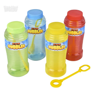 8oz Fun Bubble Bottles