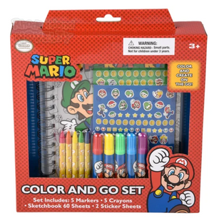 Super Mario Color And Go