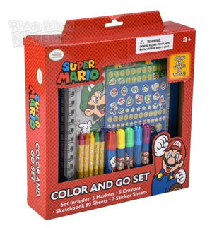 Super Mario Color And Go