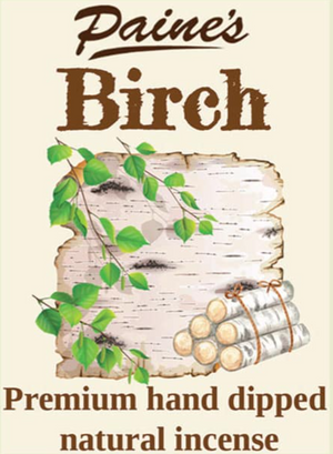 20 Smokey Birch Scented Long Stick Incense