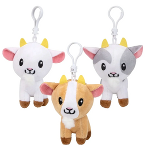 5″ Goat Plush Clip On