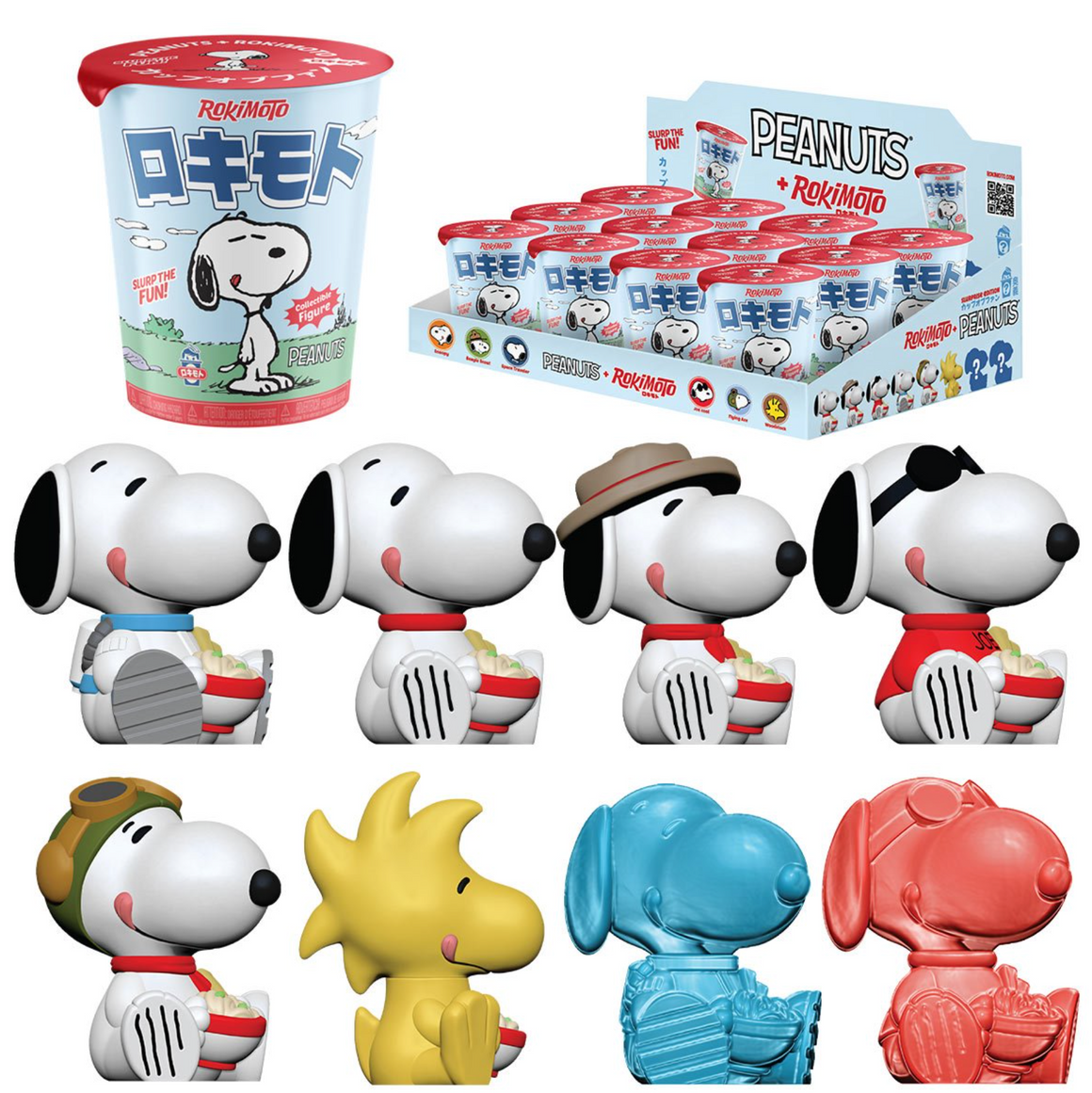 Peanuts Rokimoto Wave 2 Cup Vinyl Figure