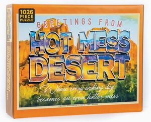 Greetings from the Hot Mess Desert | Funny Puzzle