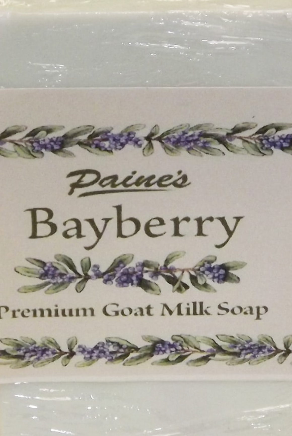 Bayberry scented Goat Milk soap 4.5 oz.