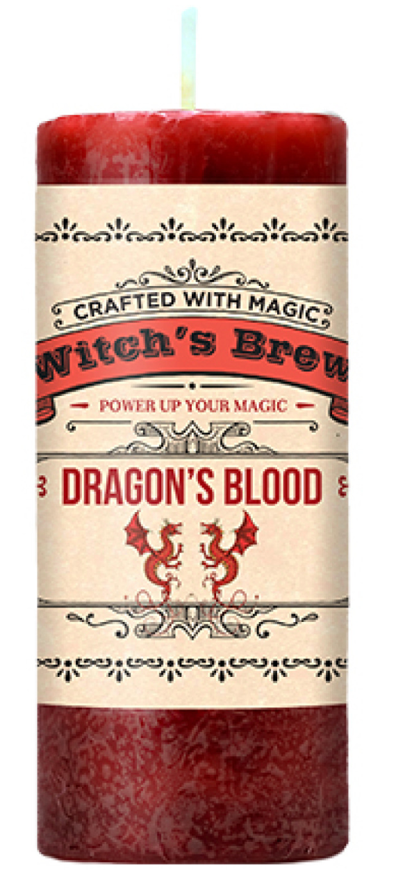 Witch's Brew Dragon's Blood Candle
