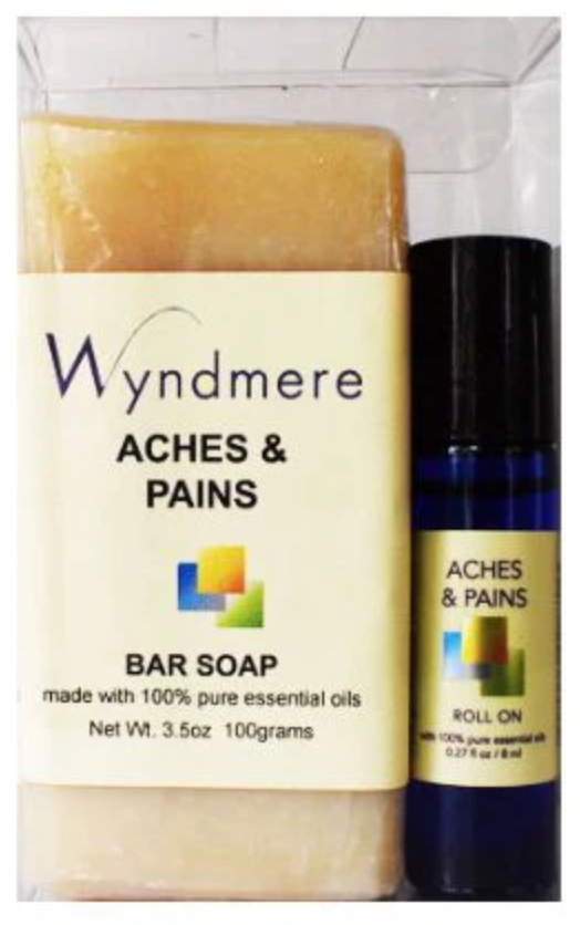 Aches & Pains Soap/Roll On Gift Set