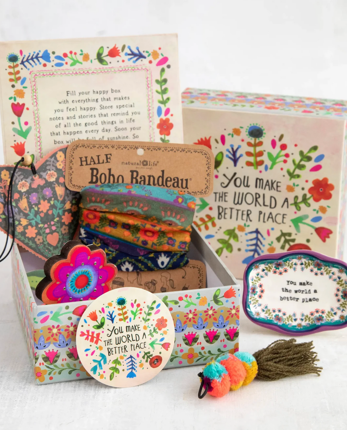 Happy Box Gift Set - You Make The World Better Place