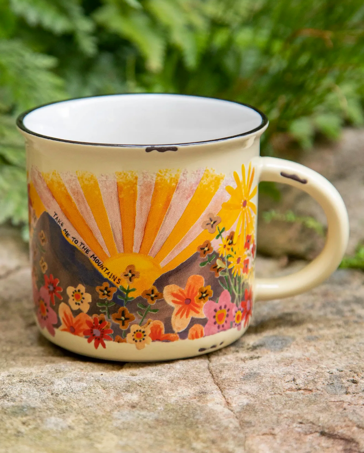 Camp Coffee Mug - Take Me To The Mountains