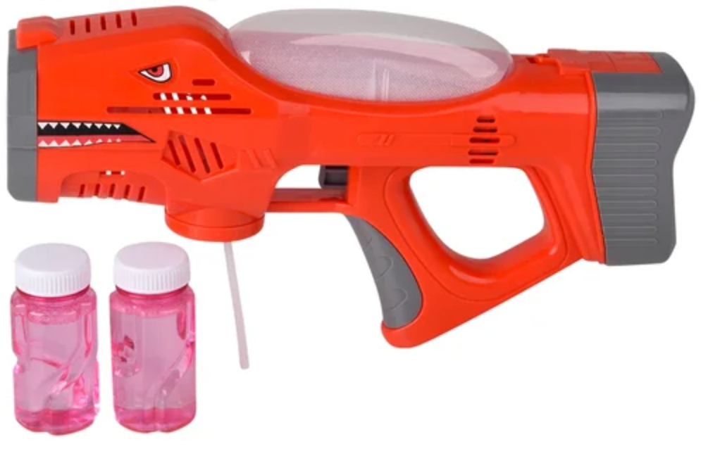 11.25" Light-Up Bubble Shark Blaster With Sound