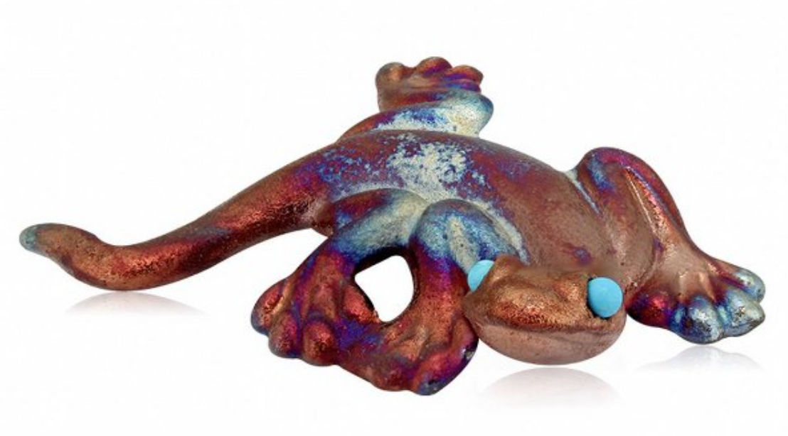 Small Gecko Figurine 4"