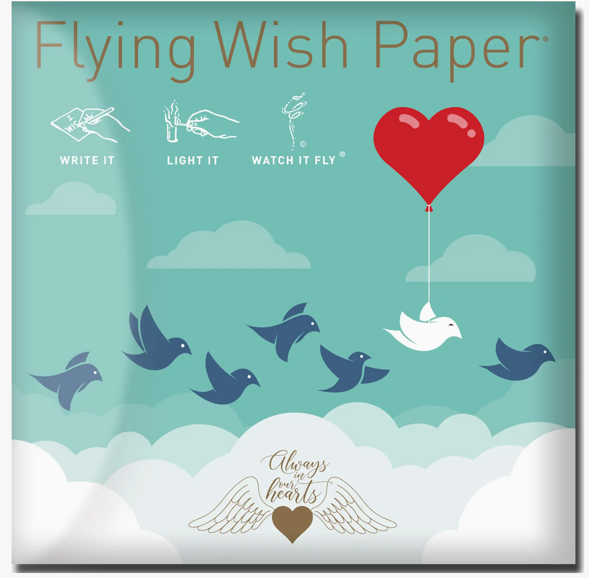 Always in Our Hearts - Mini Kit - 15 Wish Paper™ Remembrance