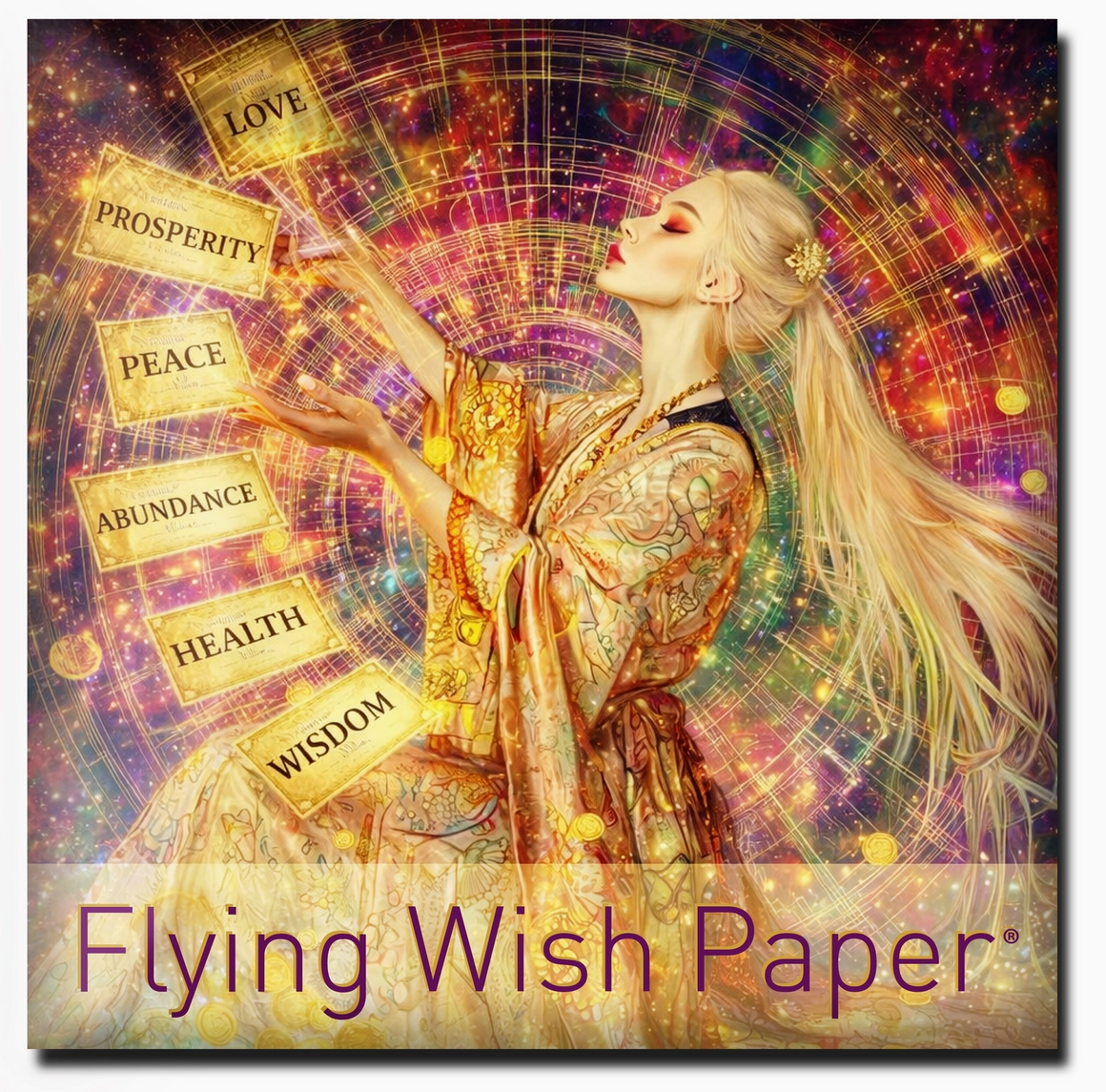 Manifest - Flying Wish Paper® Gift Kit – Abundance & Power