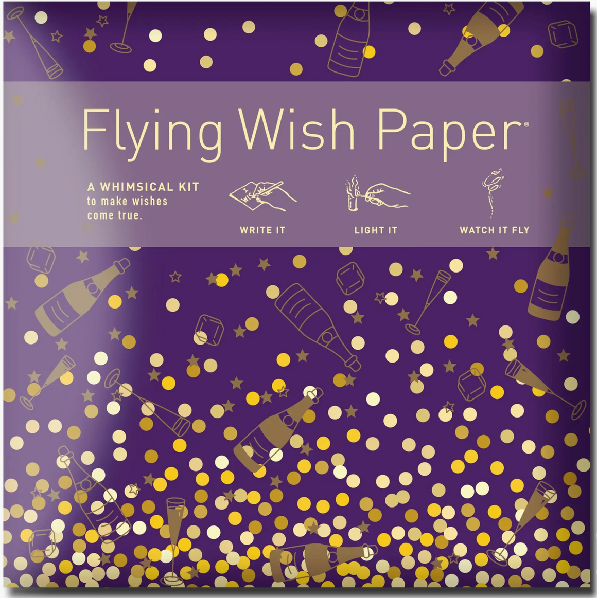 Champagne – 50 Wish Paper™ Wish Celebration Craft Large Kit