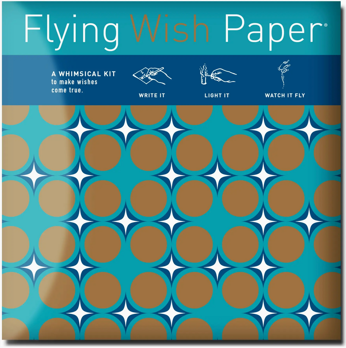 Blue Shimmer - 50 Wish Paper™ - Large Ritual Kit Gift