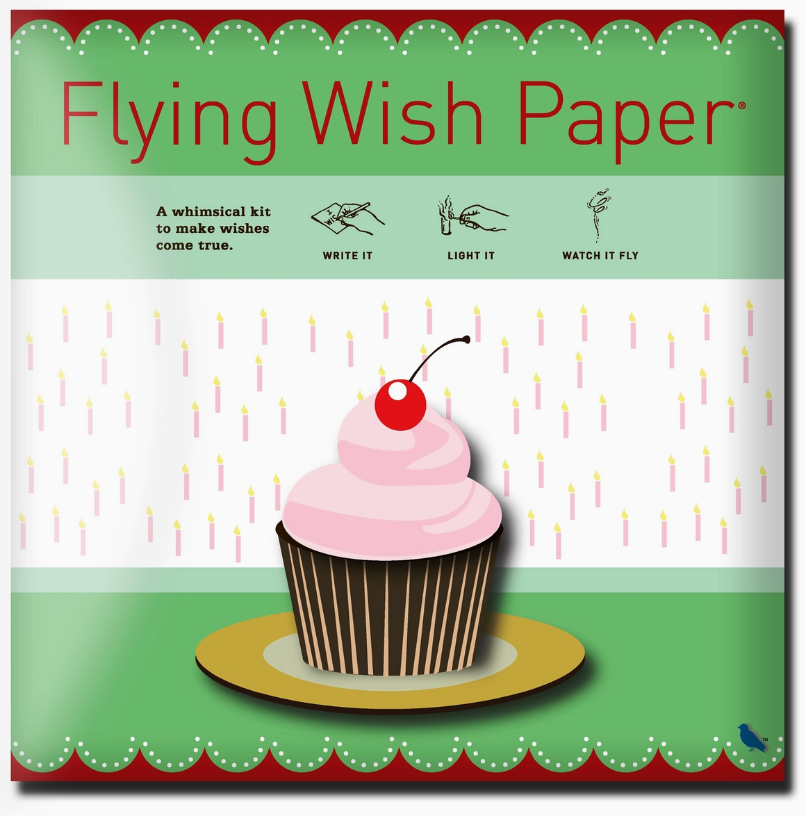 Birthday Cupcake – 50 Wish Paper™ Birthday Wish-Making Kit