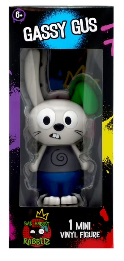 Bad Habbit Rabbitz™ Vinyl Mini 4 Inch Figures