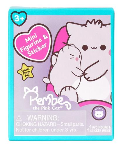 Pembe the Pink Cat™ 3 Inch Mini Figure Blind Box