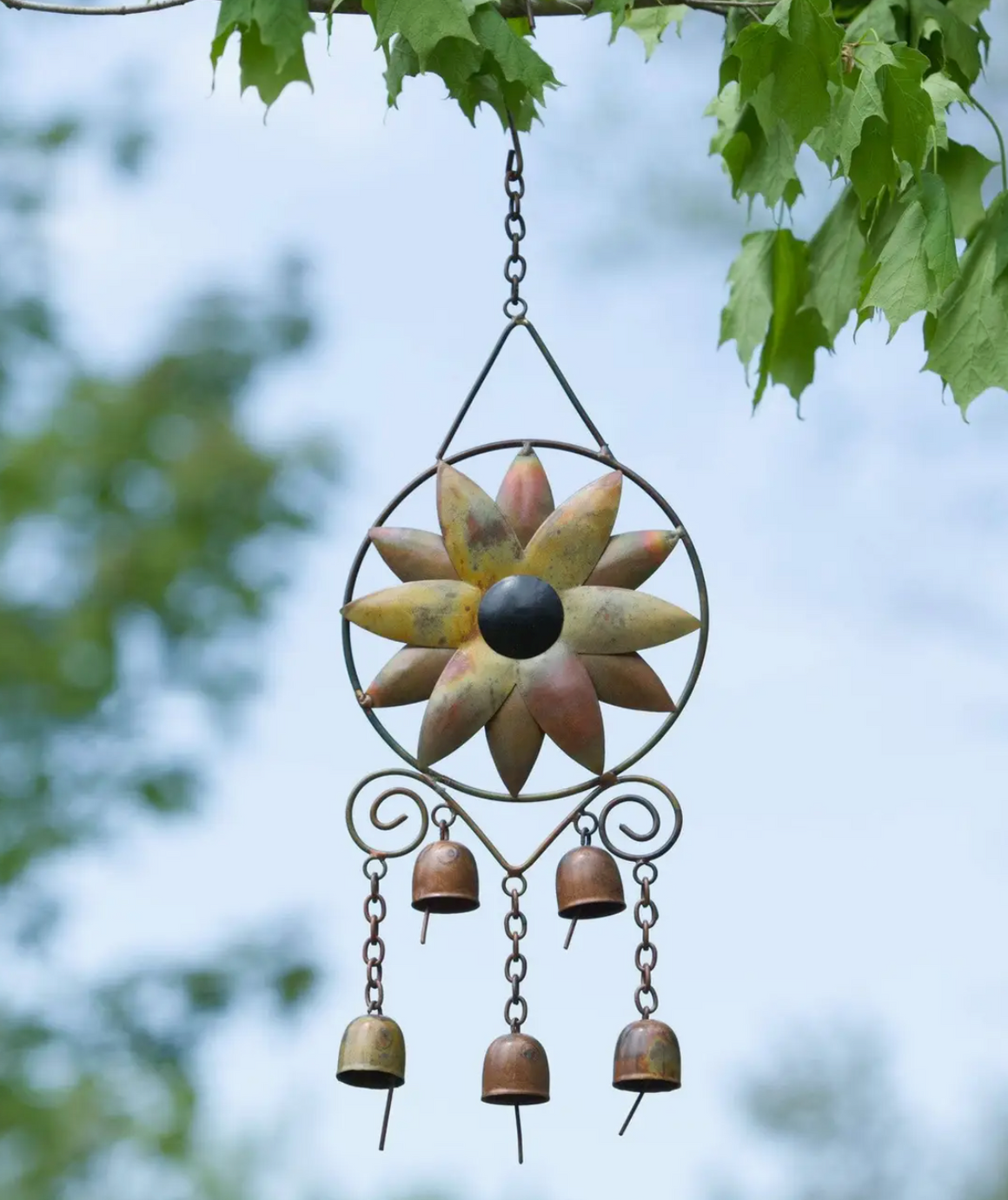 Flamed Flower Wind Chime