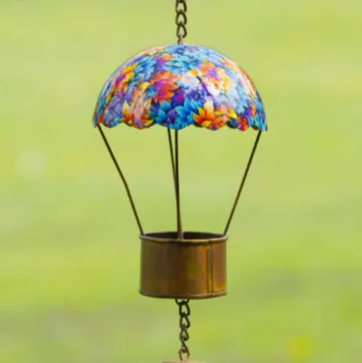 Floral Hot Air Balloon Ornament