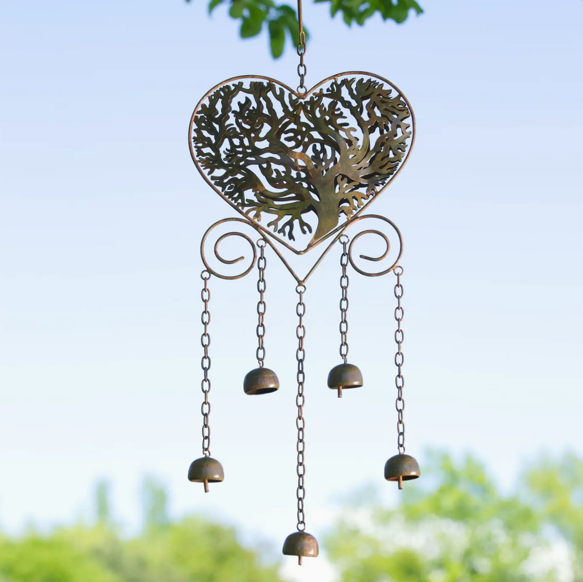 Heart Tree of Life Wind Chime