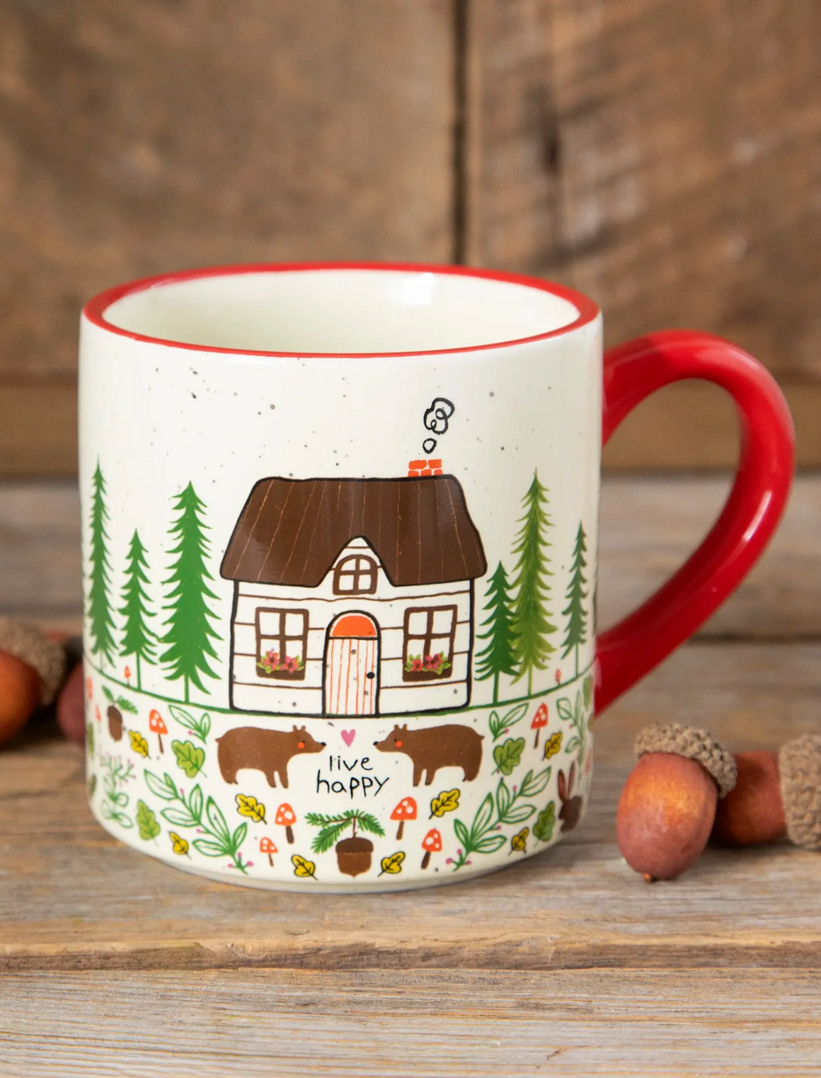 Bungalow Mug - Live Happy Cottage