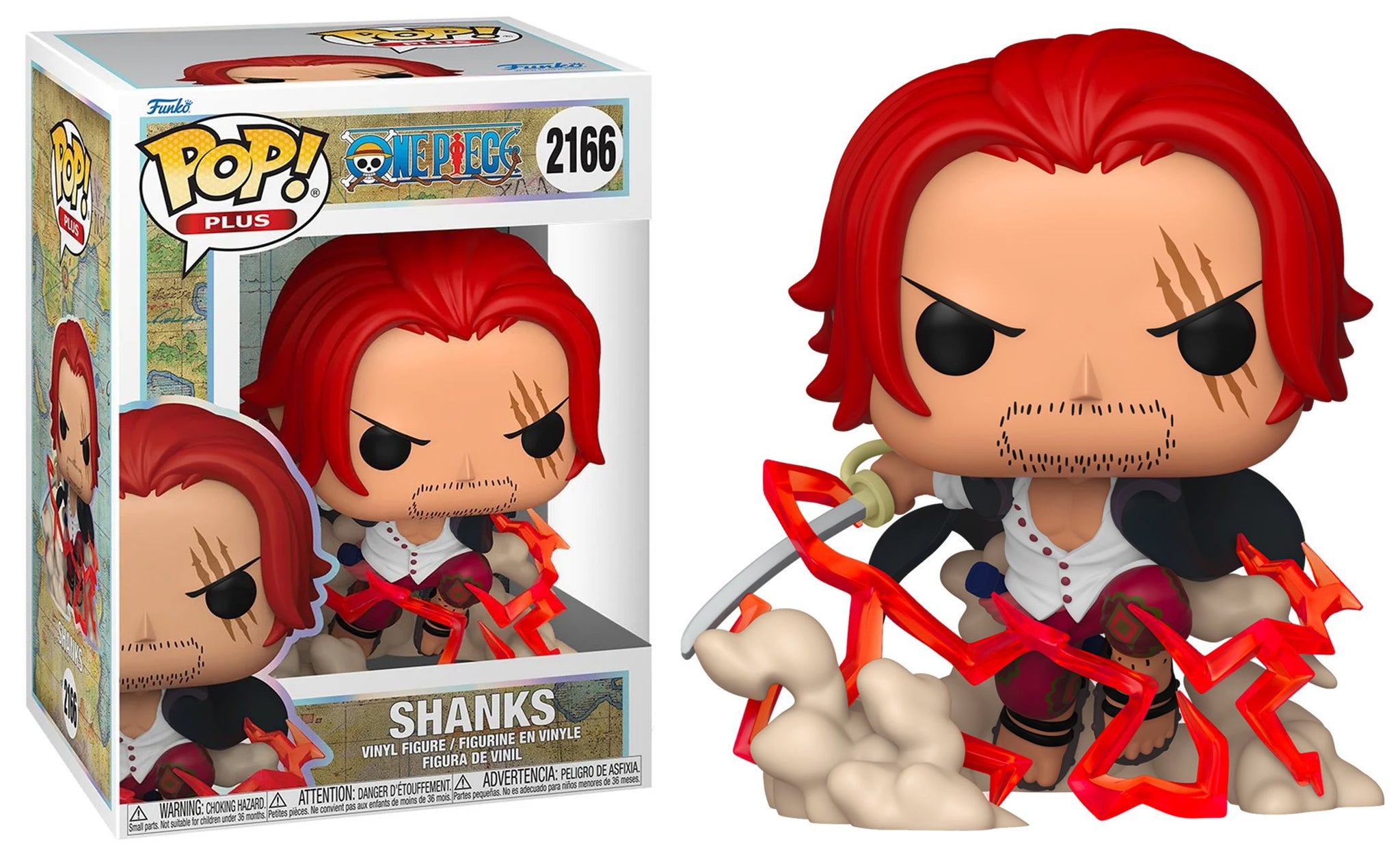 Funko Vinyl Figure Shanks #2166 - One Piece