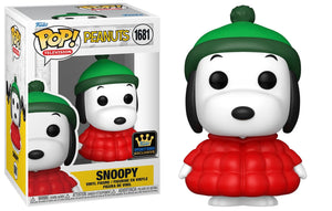 Funko Pop Vinyl Figure Snoopy in Coat #1681 - Peanuts