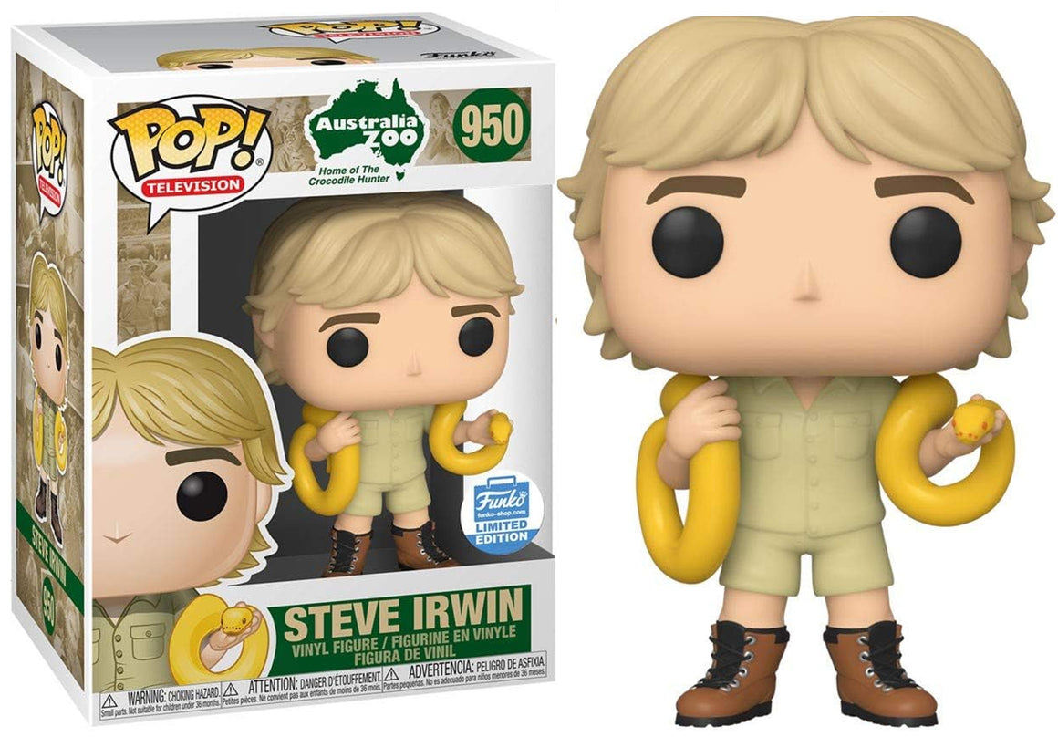 Funko Pop Vinyl Figure Steve Irwin Funko Shop Exclusive #950