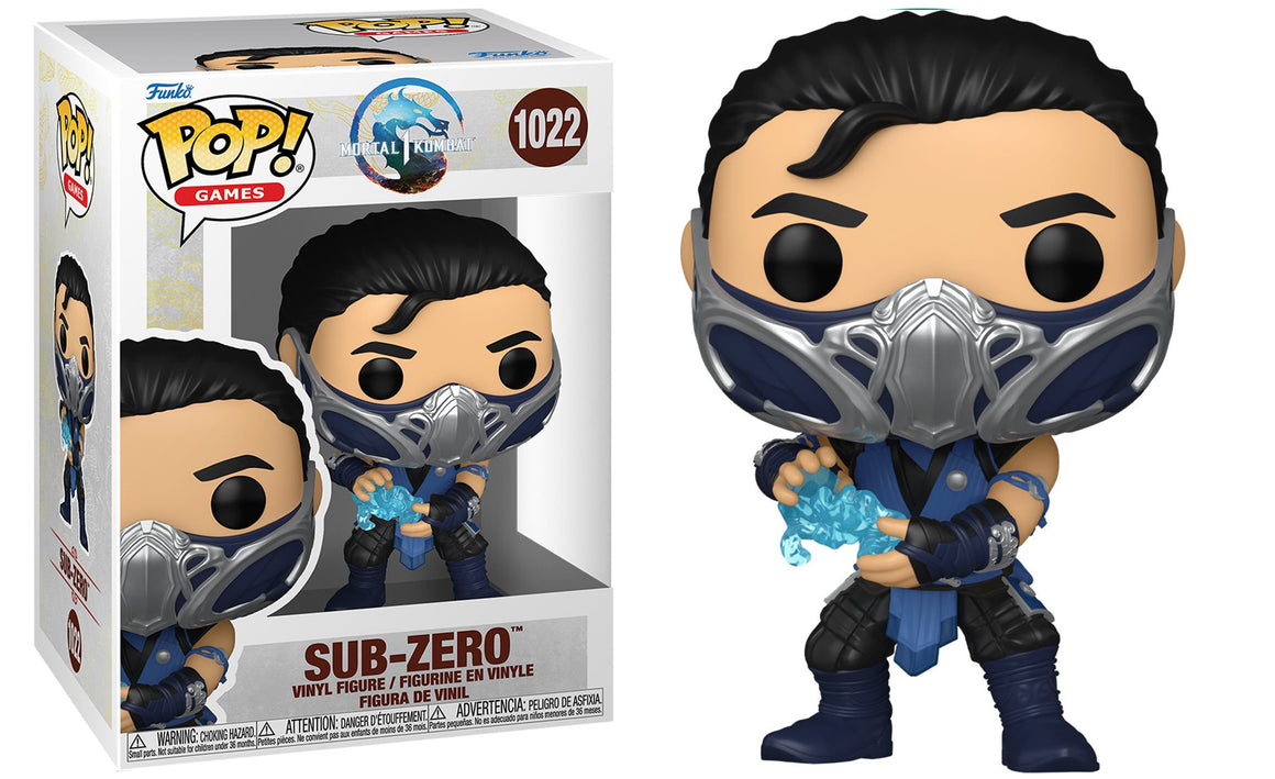 Funko Pop Vinyl Figure Sub-Zero #1022 - Mortal Kombat 1