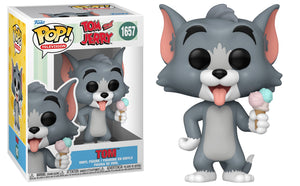 Funko Pop Vinyl Figure Tom with Ice Cream Cone #1657 - Tom & Jerry