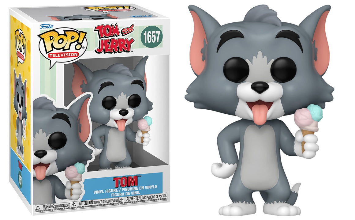 Funko Pop Vinyl Figure Tom with Ice Cream Cone #1657 - Tom & Jerry