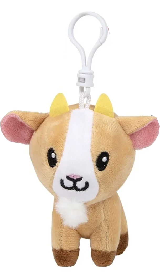 5″ Goat Plush Clip On