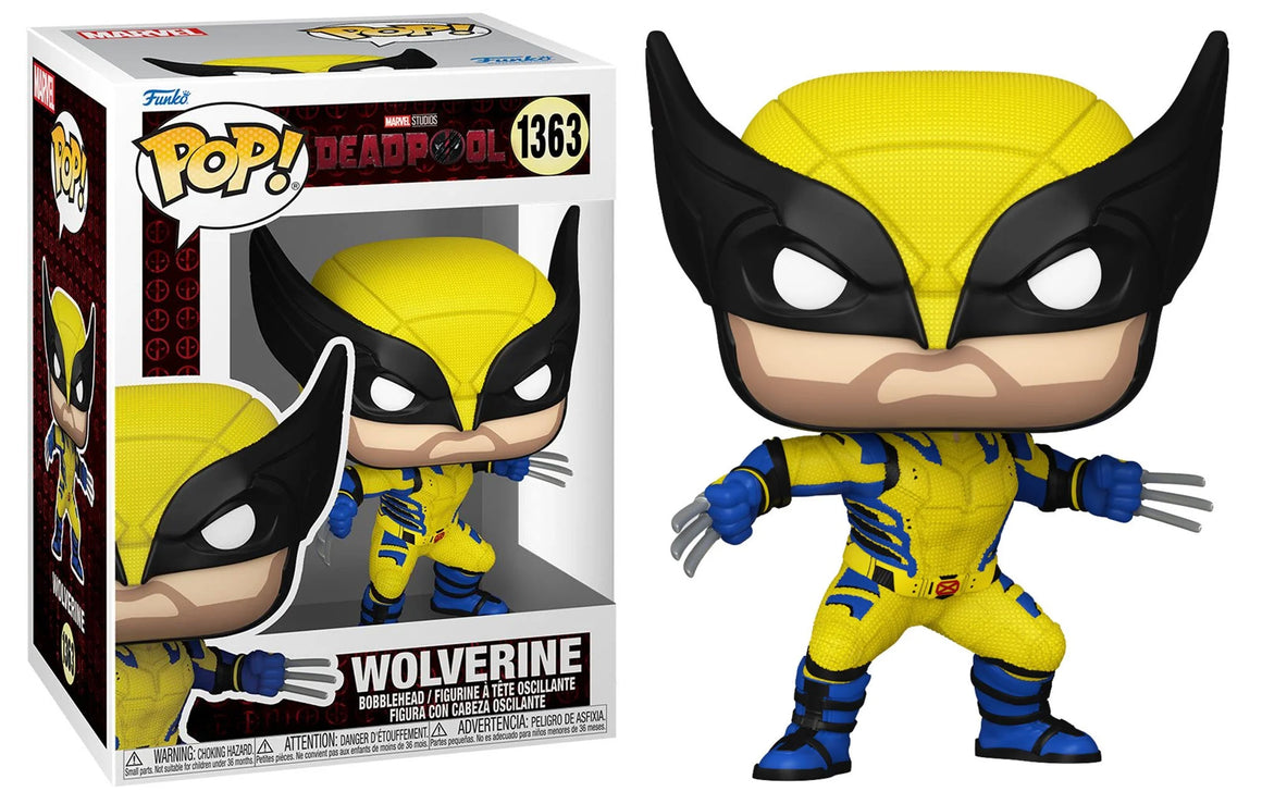 Funko Pop Vinyl Figure Wolverine #1363 - Deadpool and Wolverine